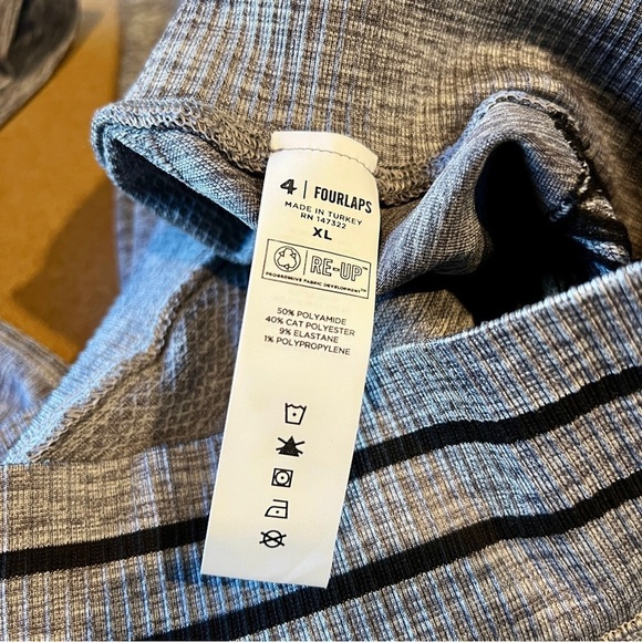 NEW Fourlaps size XL Aero Ruched Seamless Women's Leggings 7/8 Length NWT $118 - Picture 5 of 7